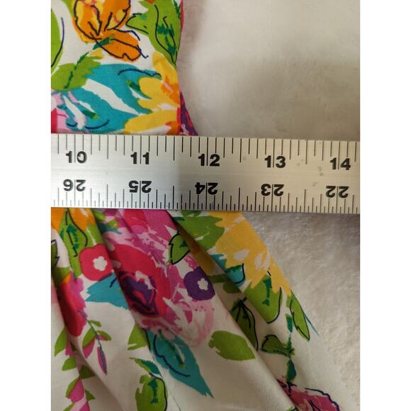 Bonnie Jean Girls 8 Dress Floral Spring A Few Marks Shown In Photos Ch 27 W 23" - Picture 11 of 13